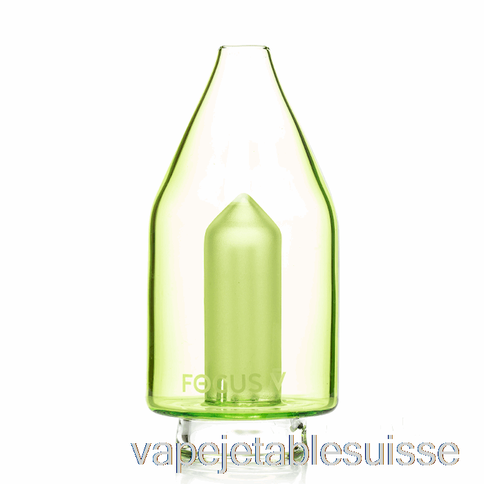 Vape Suisse Focus V Carta Dessus En Verre Vert
